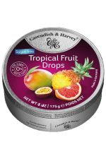 CAVENDİSH & HARVEY TROPİCAL FRUİT DROPS SUGAR FREE (TROPİK MEYVE) ŞEKERSİZ 175 GR