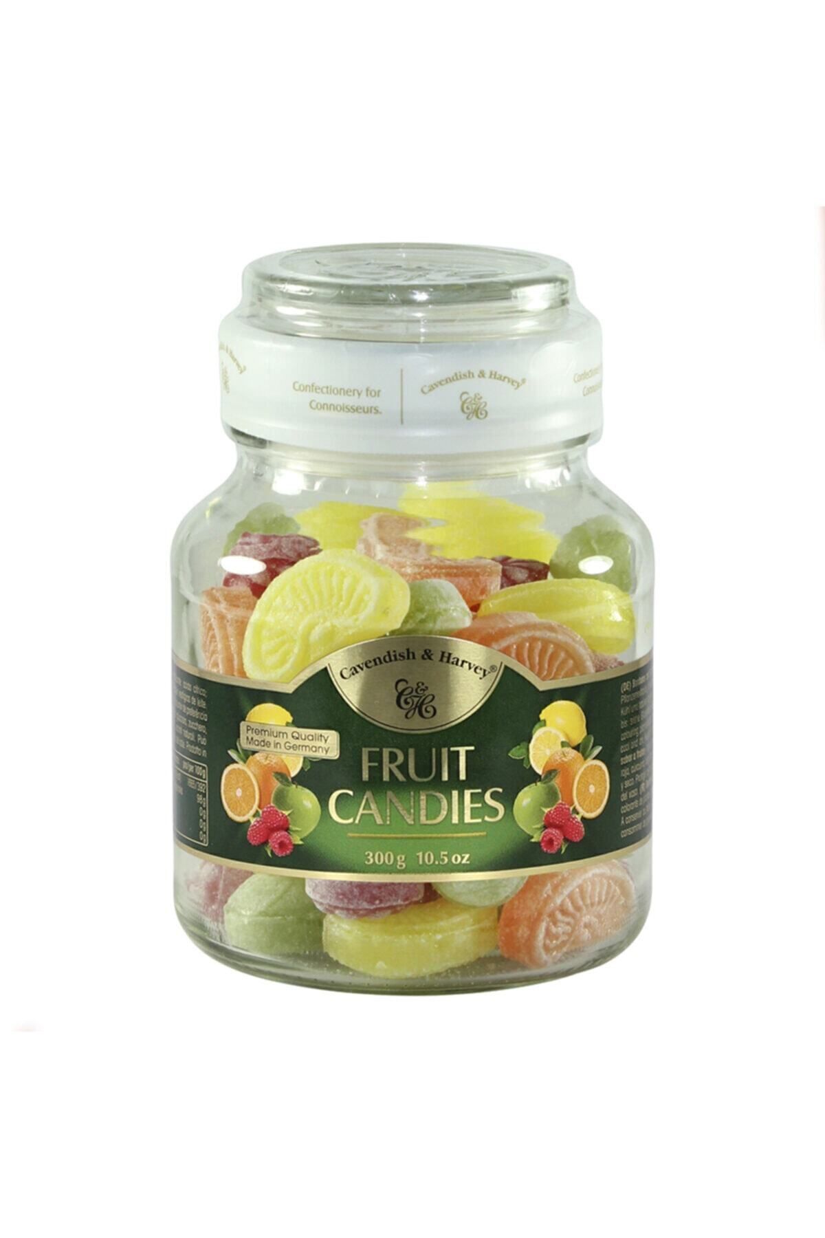 1_org_zoom Karışık Meyve Aromalı Şeker 300 G - Cam Kavanoz - Atıştırmalık Şekerleme - Görsel 1