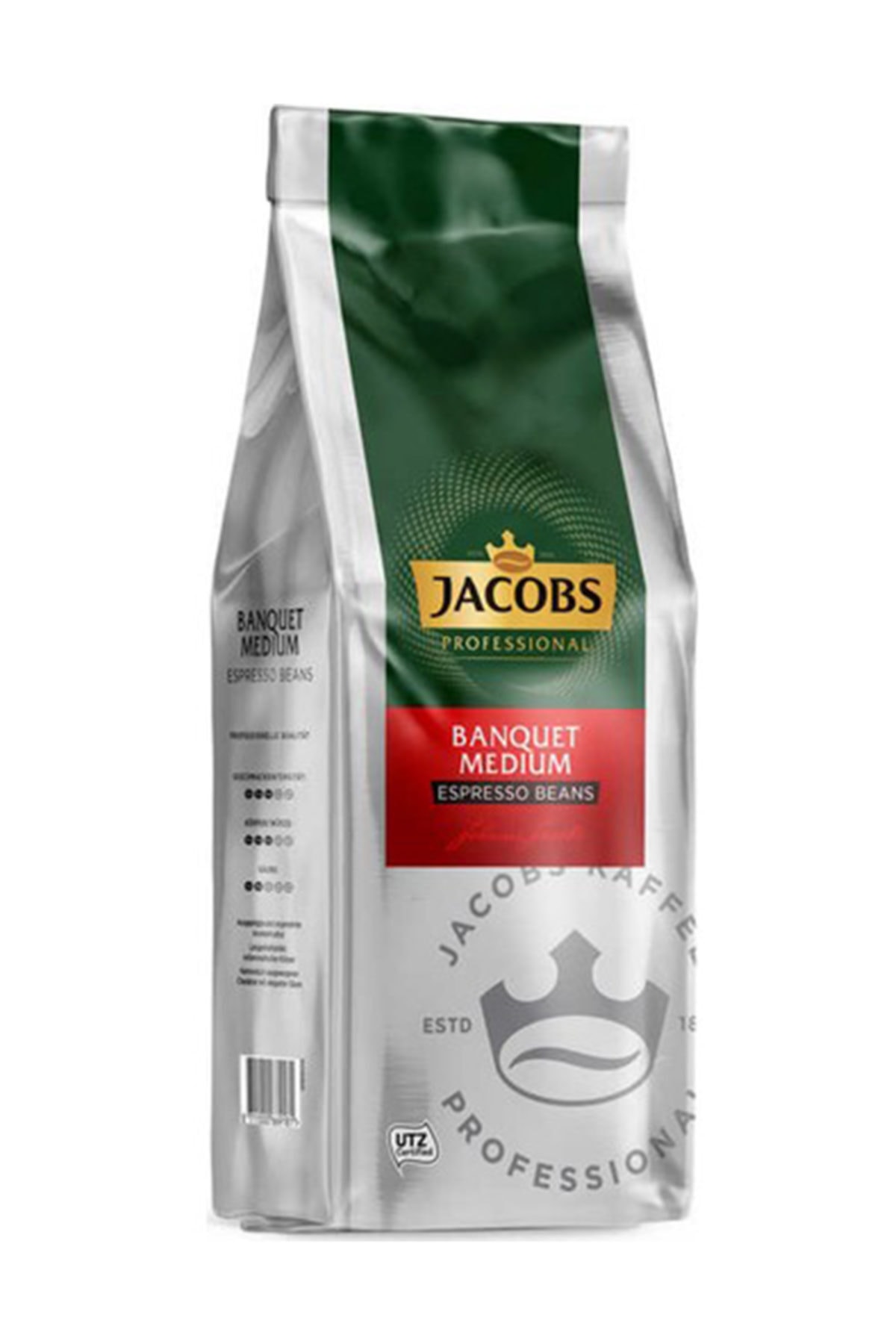 1_org_zoom Jacobs Banquet Medium Espresso Beans Çekirdek Kahve 1000 Gr - Görsel 1