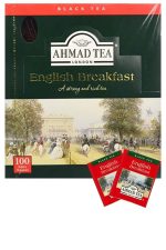Ahmad Tea English Breakfast Tea 100 Folyo-zarflı Poşet Çay