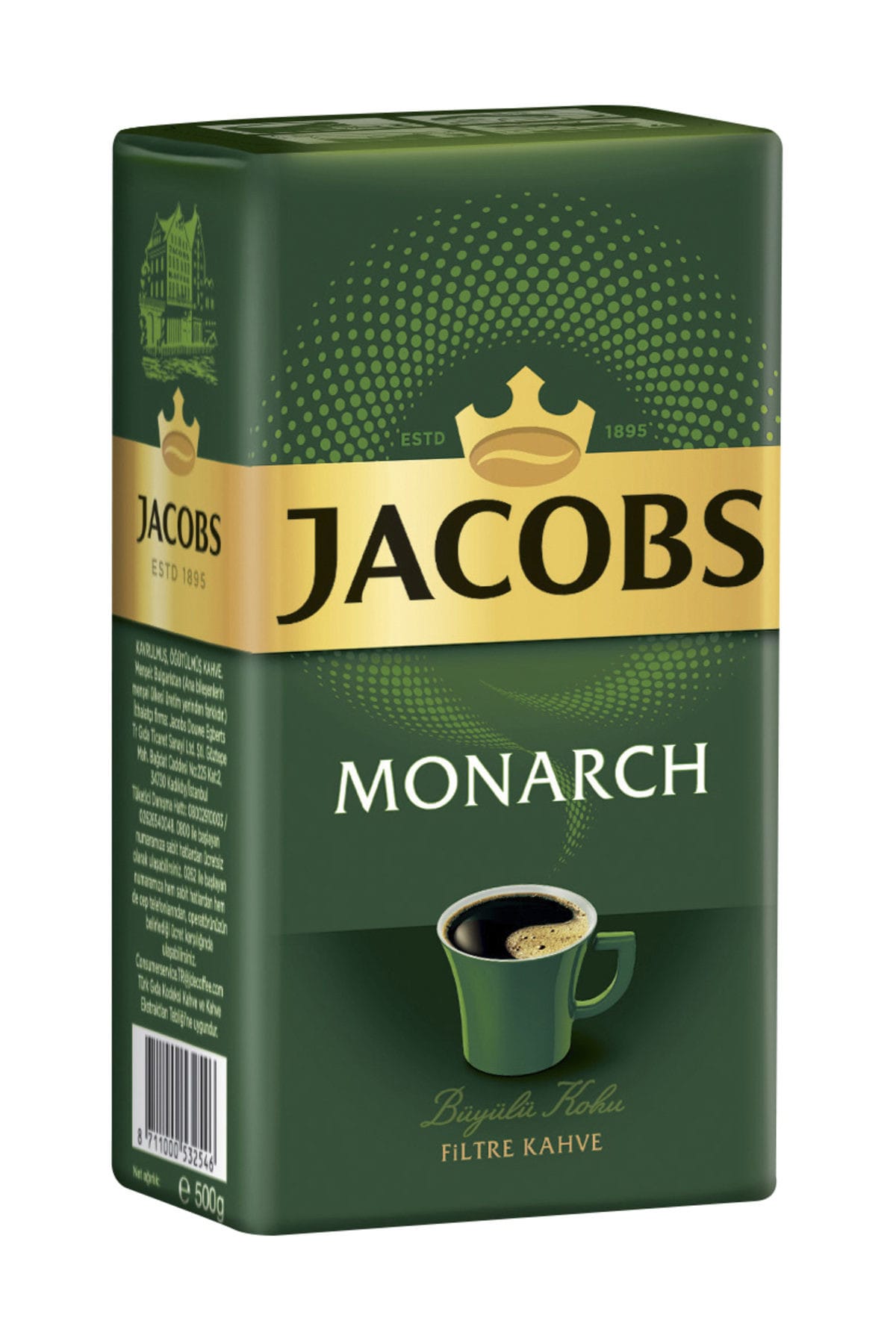 1_org_zoom Jacobs Monarch Filtre Kahve 500 gr - Görsel 1