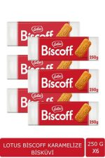 Lotus Biscoff 250 Gr x 6 Adet