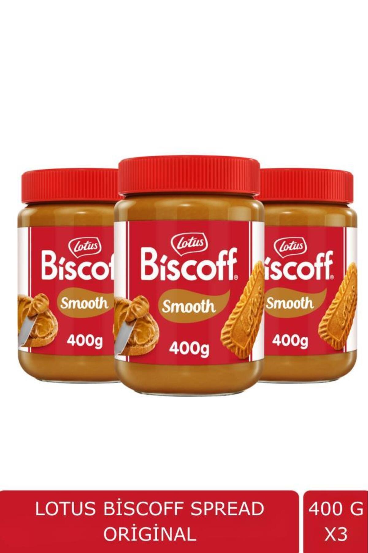 1_org_zoom Lotus Biscoff Spread Original 400 G X 3 Adet - Görsel 1