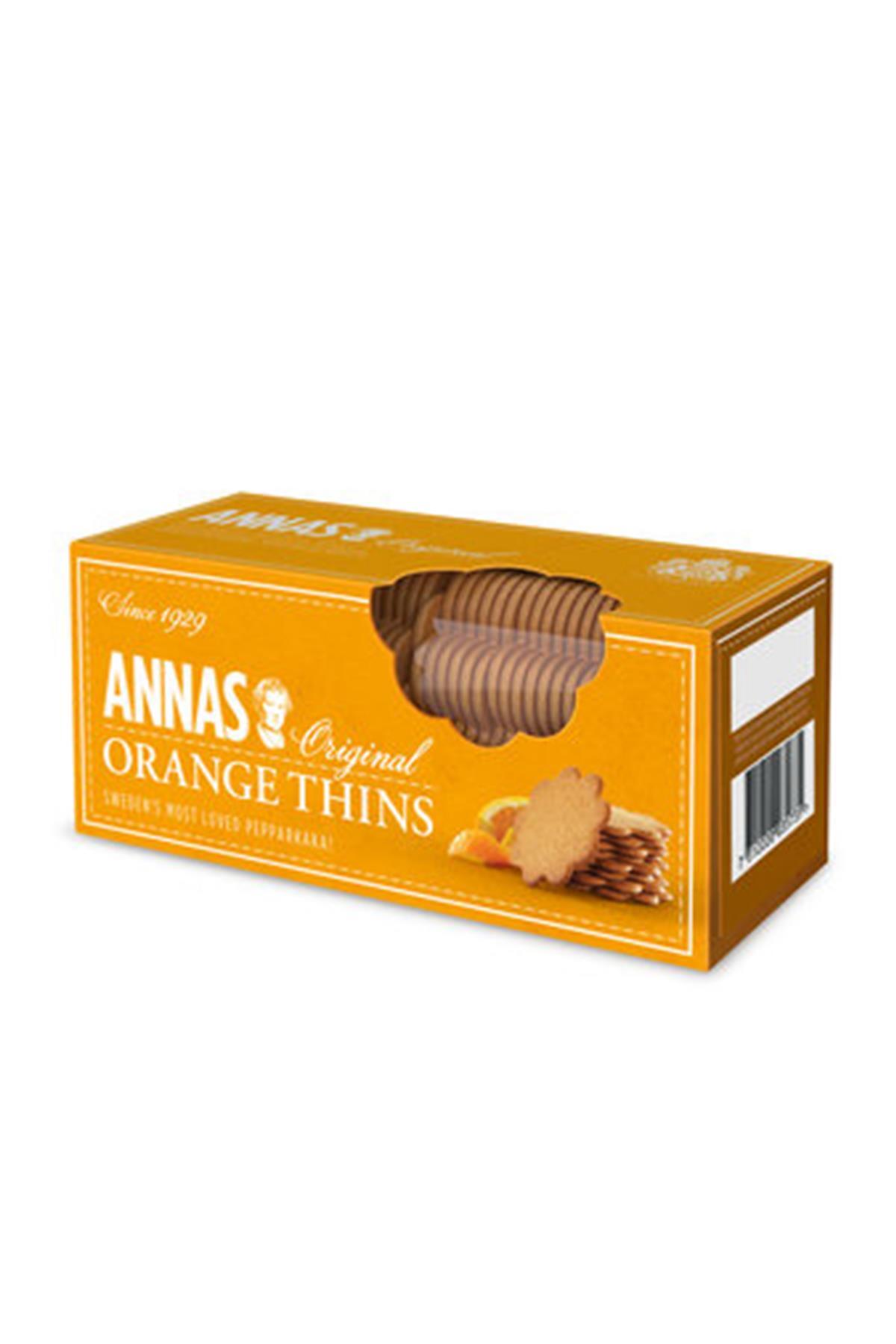 1_org_zoom Annas Orange Thins 150 G - Görsel 1