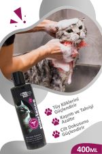 Pawlence Ultra-Safe Koyu Renkli Kedilere Özel Şampuan 400ml - Görsel 2