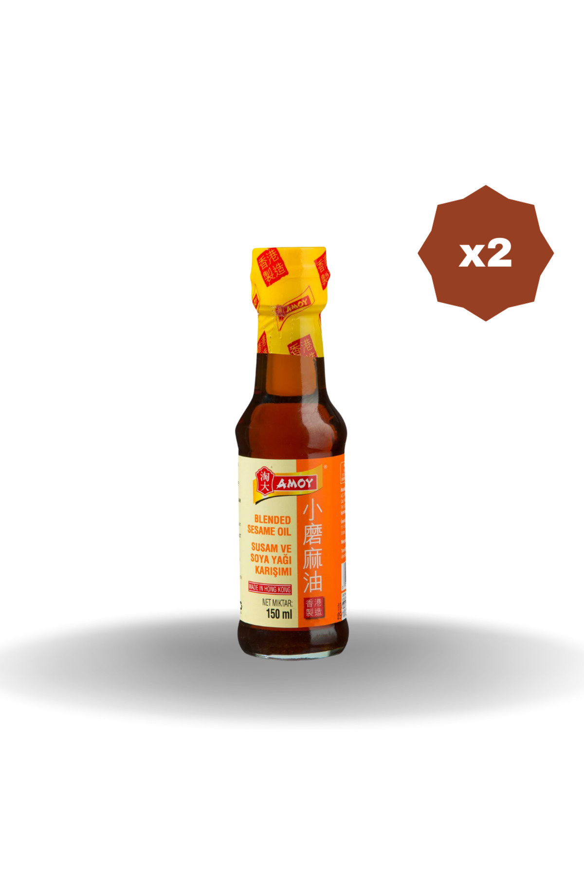 1_org_zoom Amoy Susam Yağı 150 ML X 2 Adet - Görsel 1