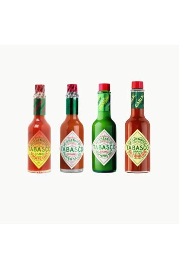 Tabasco 4'lü Sos Seti, Acı Kırmızı Biber 60 Ml, Jalapeno 60 Ml, Habareno 60ml , Garlic 60 ml Sos