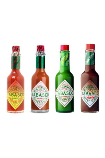 Tabasco 4'lü Sos Seti, Acı Kırmızı Biber 60 Ml, Jalapeno 60 Ml, Habareno 60ml , Chipotle 60 ml Sos