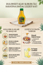 Dulsweet Organik Agave Şurubu 345 Gr. - Görsel 3