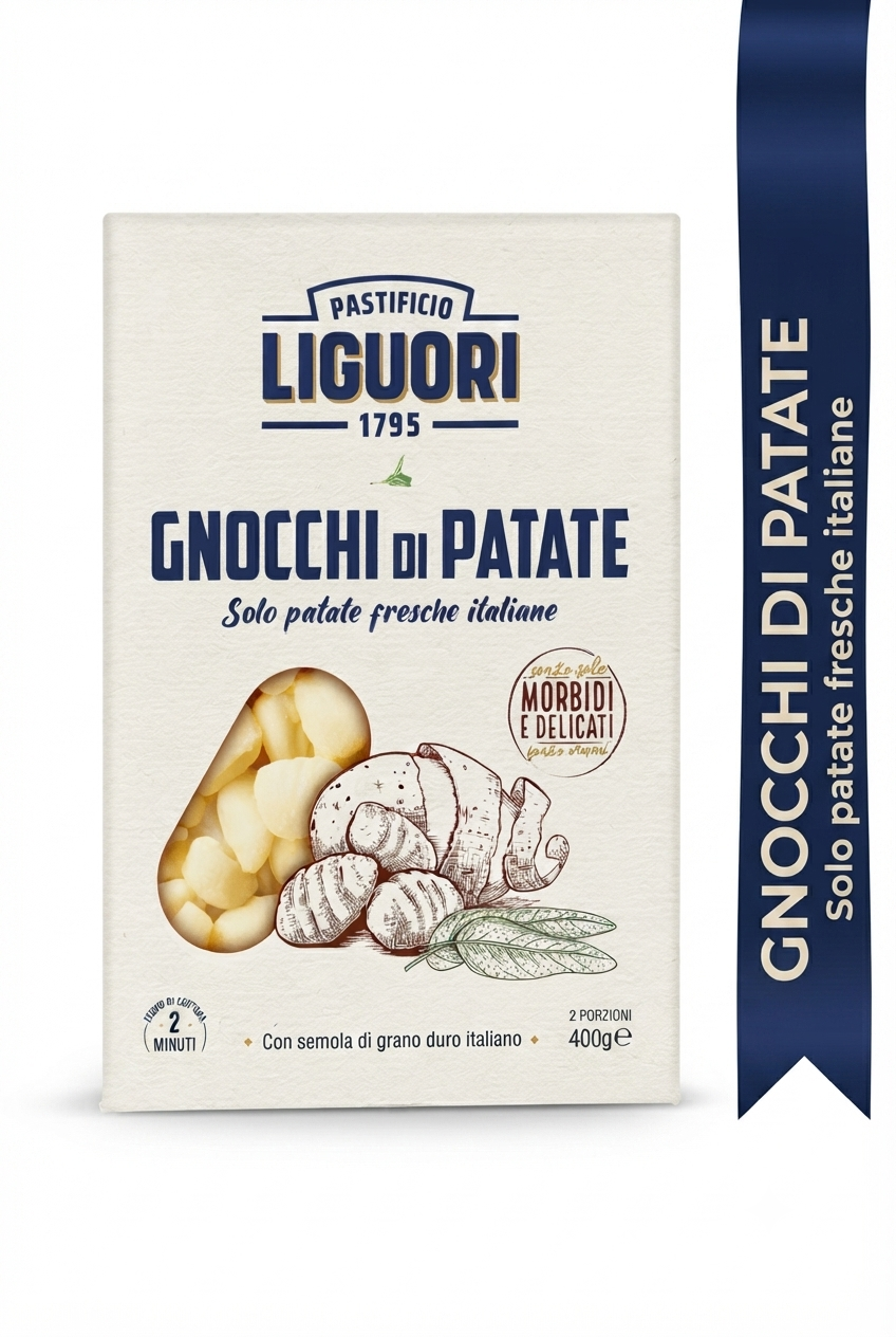Gemini_Generated_Image_pjhmd6pjhmd6pjhm Liguori Gnocchi Di Patate İtalyan Patates 500 Gr. - Görsel 1