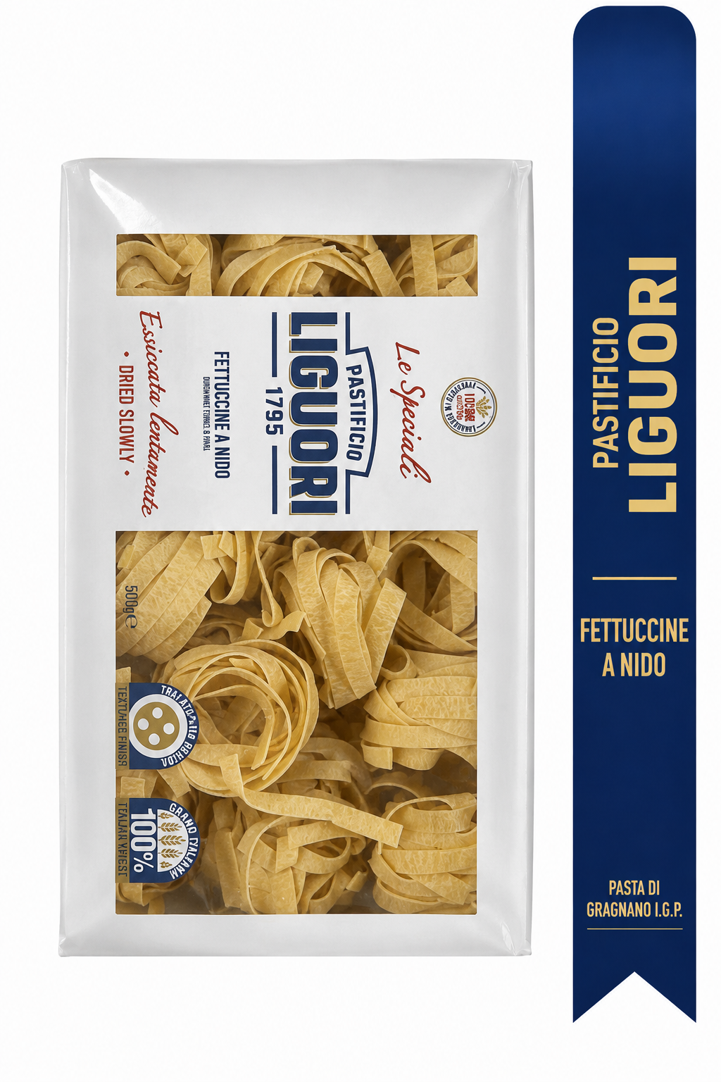fett1 Liguori Fettuccine a Nido İtalyan Makarna 500 Gr - Görsel 1