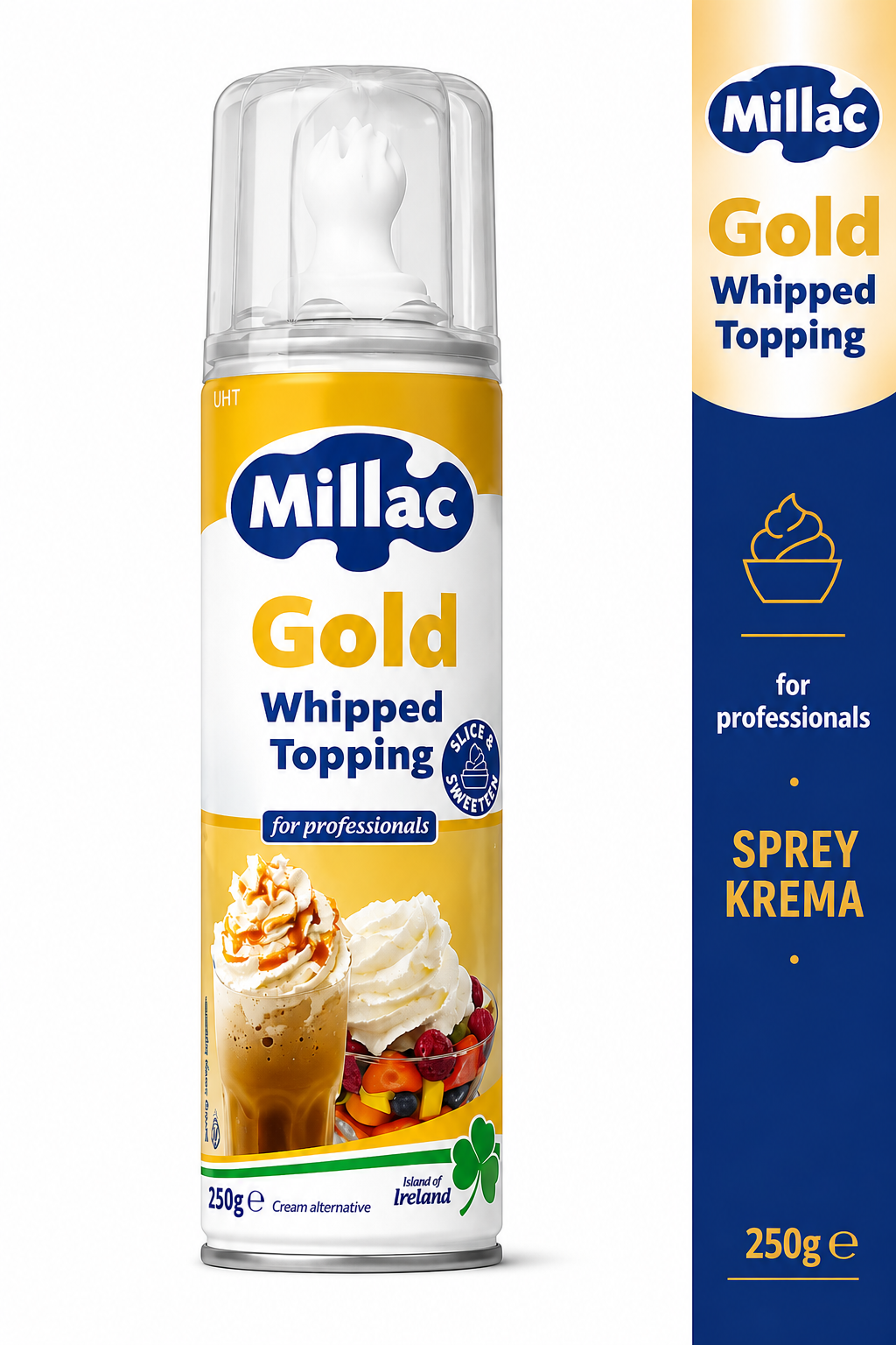 millac1 Millac Gold Sprey Krema 250 Gr - Görsel 1
