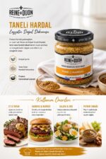Reine de Dijon Taneli Hardal (Wholegrain Mustard) 200 Gr - Görsel 3