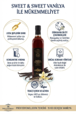 Sweet & Sweet Vanilya Ekstraktı 500 ML - Görsel 4